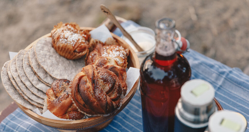 Fika utomhus