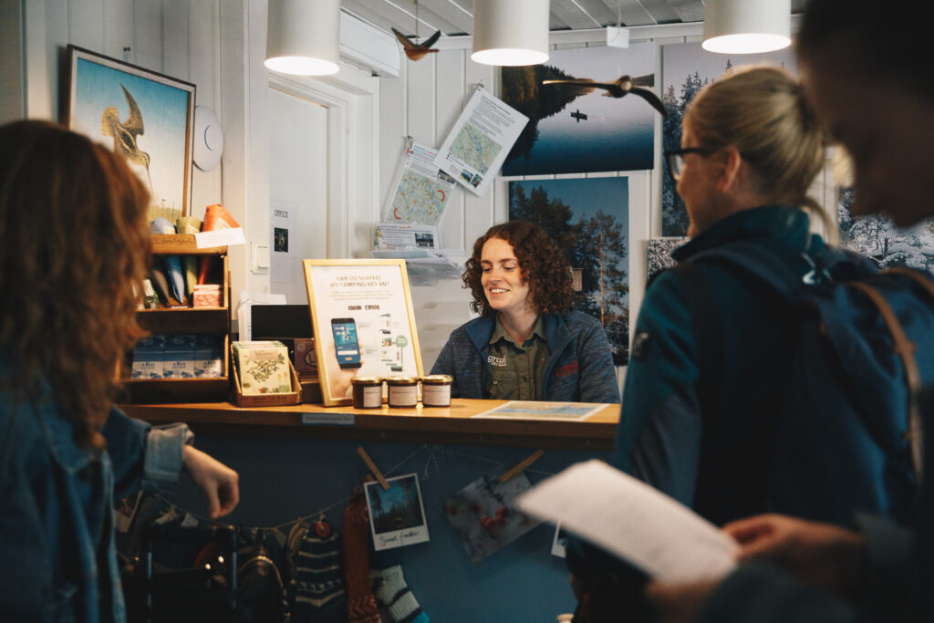 Personal i receptionen