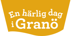 märke med texten En härlig dag i granö