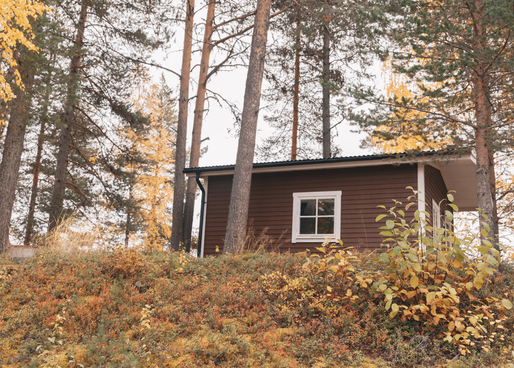 Hotellstuga höst